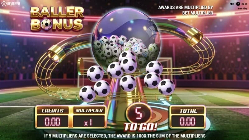 Trophy Spins World Cup 26 - dopasowania z symbolem Lucky na siatce